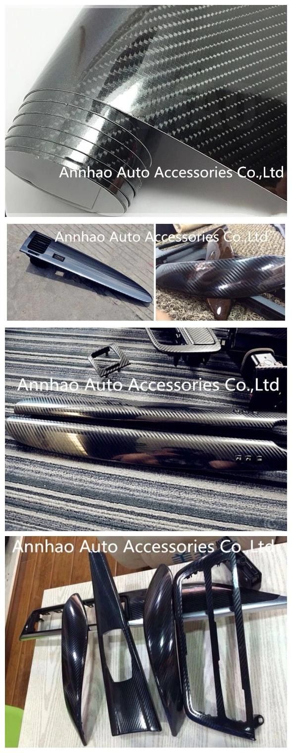 High Quality Air Bubble 5D Roll Carbon Fiber Vinyl