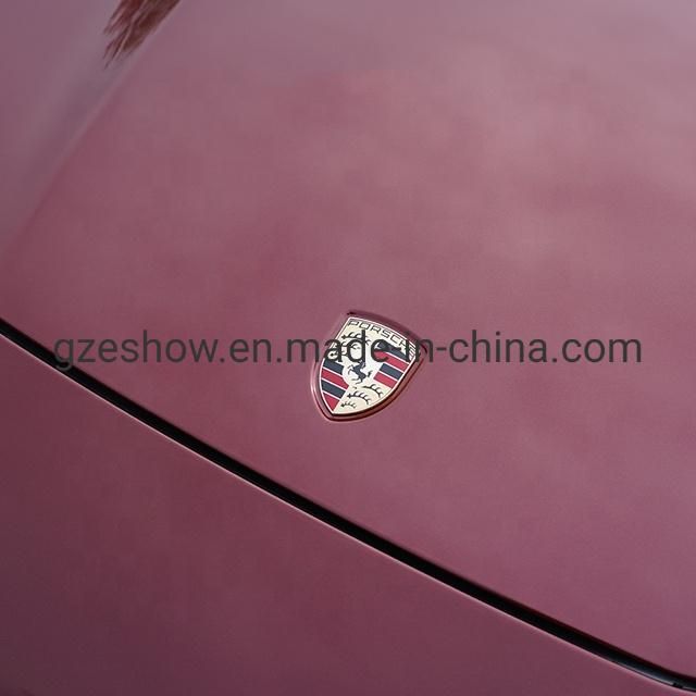 Vehicle Wrap Cherry Red Air Bubble Free Car Wrap Vinyl Film