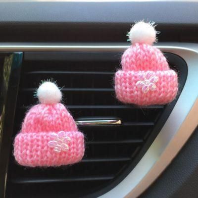 Car Christmas Hat Fragrance Clip Car Flavoring Accessories Automobile Decoration