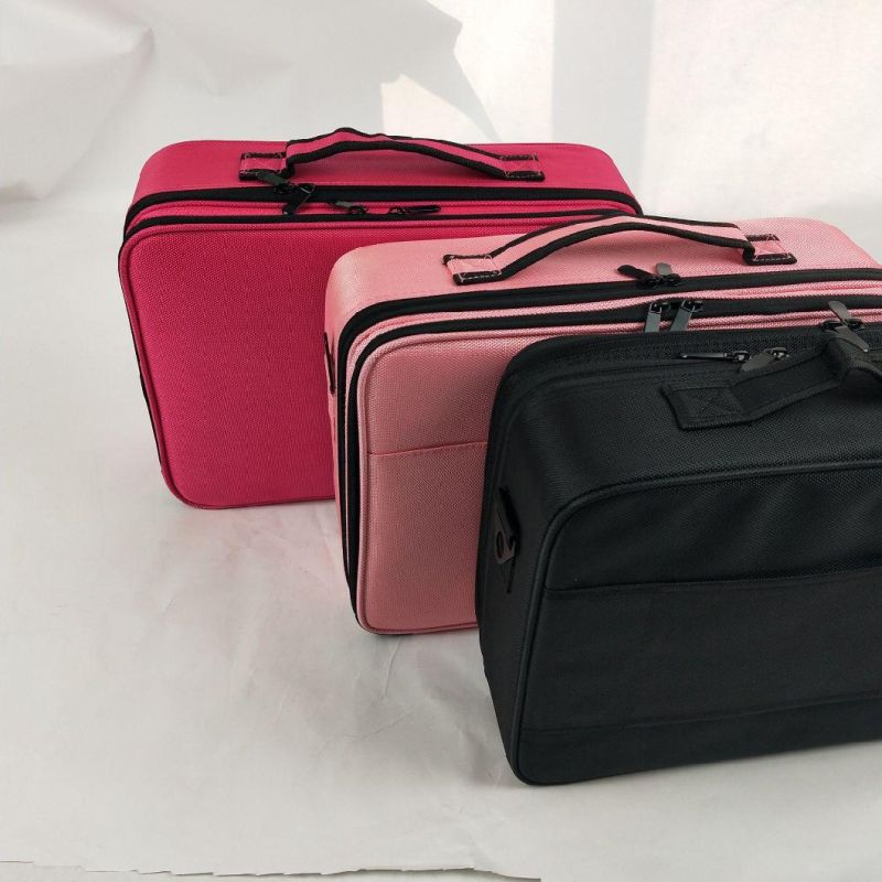 Travel Cosmetics and Make up Organizer Pink