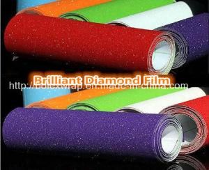 Brilliant Diamond Film, Pearlized Diamond Car Vinyl Car Wrap Vinyl Film