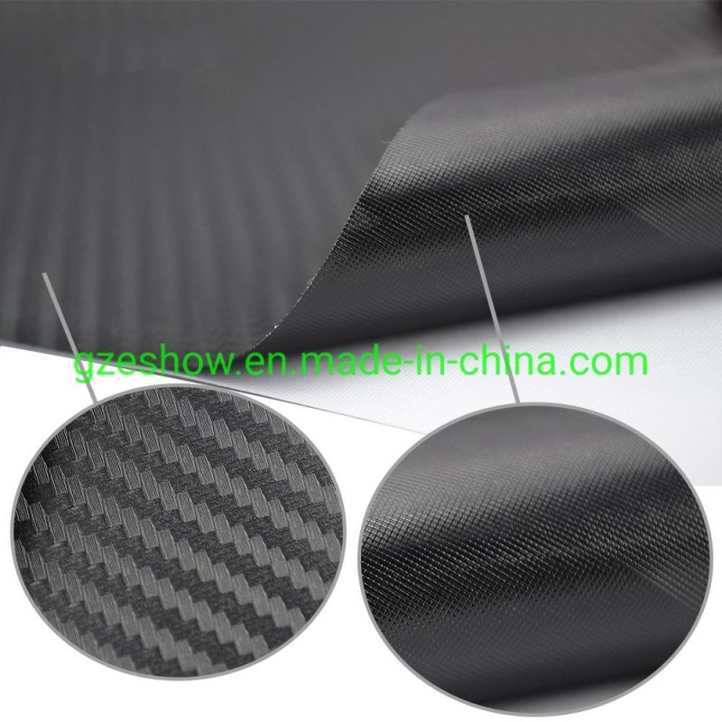 3D Carbon Fiber Black Color Car Decoration Film