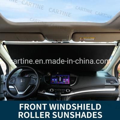 Front Windshield Roller Car Sunshade Auto Sun Shade 1300mm