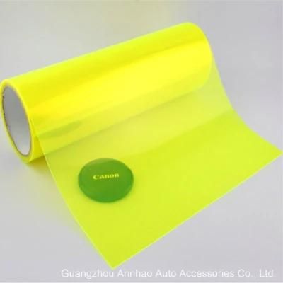 Best Selling Protection Lamp Film Self-Adhesive 0.3*9m Car Headlight Tint Film