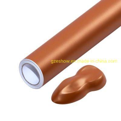 Matte Metall Orange Wrapping Car Vinyl Film