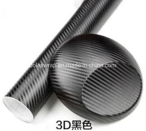 Gold 3D Carbon Fiber Vinyl Film - with Air Free Bubbles Car Film Vehicle Sticker