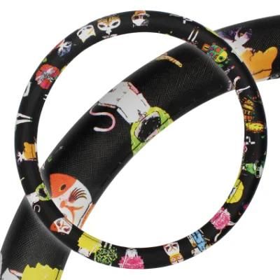 Truck PU Hand Sewing Steering Wheel Cover