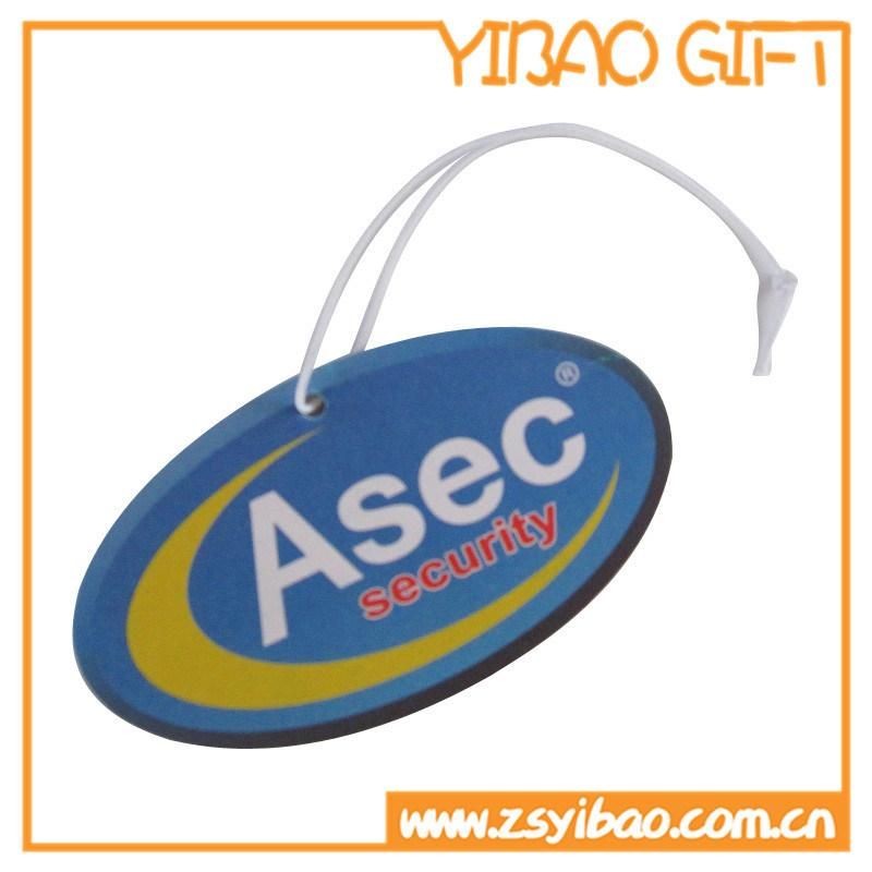 Custom Paper Air Freshener with White String (YB-AF-04)