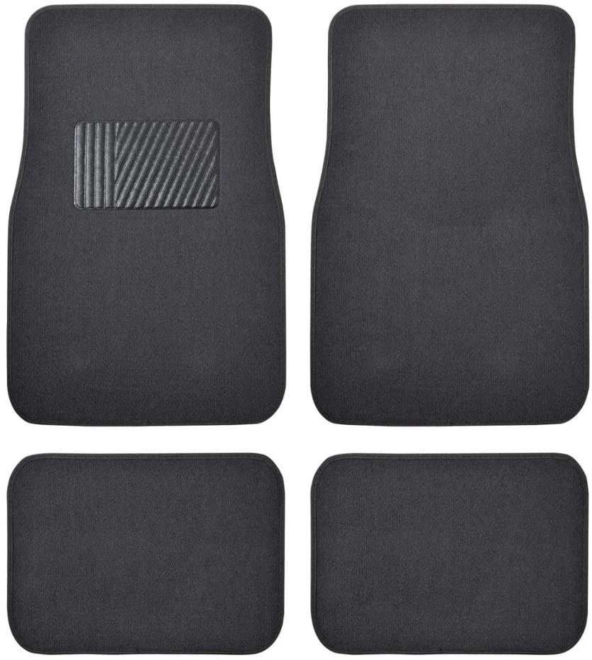 Car Accessory Classic Carpet Floor Mats Gray