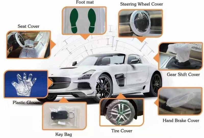 Disposable Car Steering Wheel Covers Truck Steering Wheel Covers