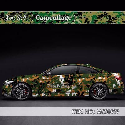 Car Accessory 1.52*28m Body Vinyl Car Wrap Camouflage