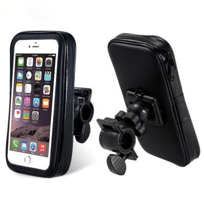 Bike Phone Mount Bag, Cycling Waterproof Front Frame Top Tube Handlebar Bag with Touch Screen Holder Case for I Phone X for Android