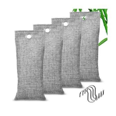 Bamboo Charcoal Air Purifying Bag, Odor Absorber, Shoe Deodorizer, for Home, Pet, Closet, Car