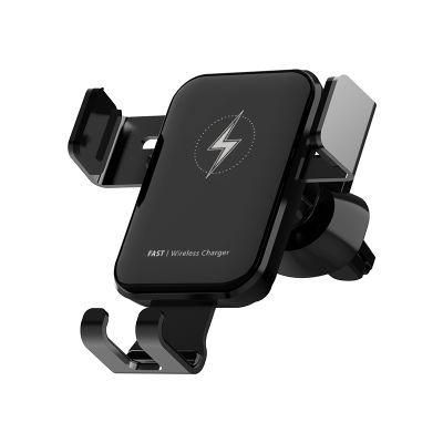 Auto Clamping Fast 15W Qi Wireless Charger Car Mount for iPhone Samsung