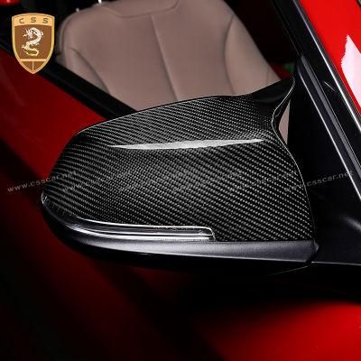 Real Carbon Fiber LHD Replacement Side Mirror Covers for Bnw 1 Series F21 F22 F23