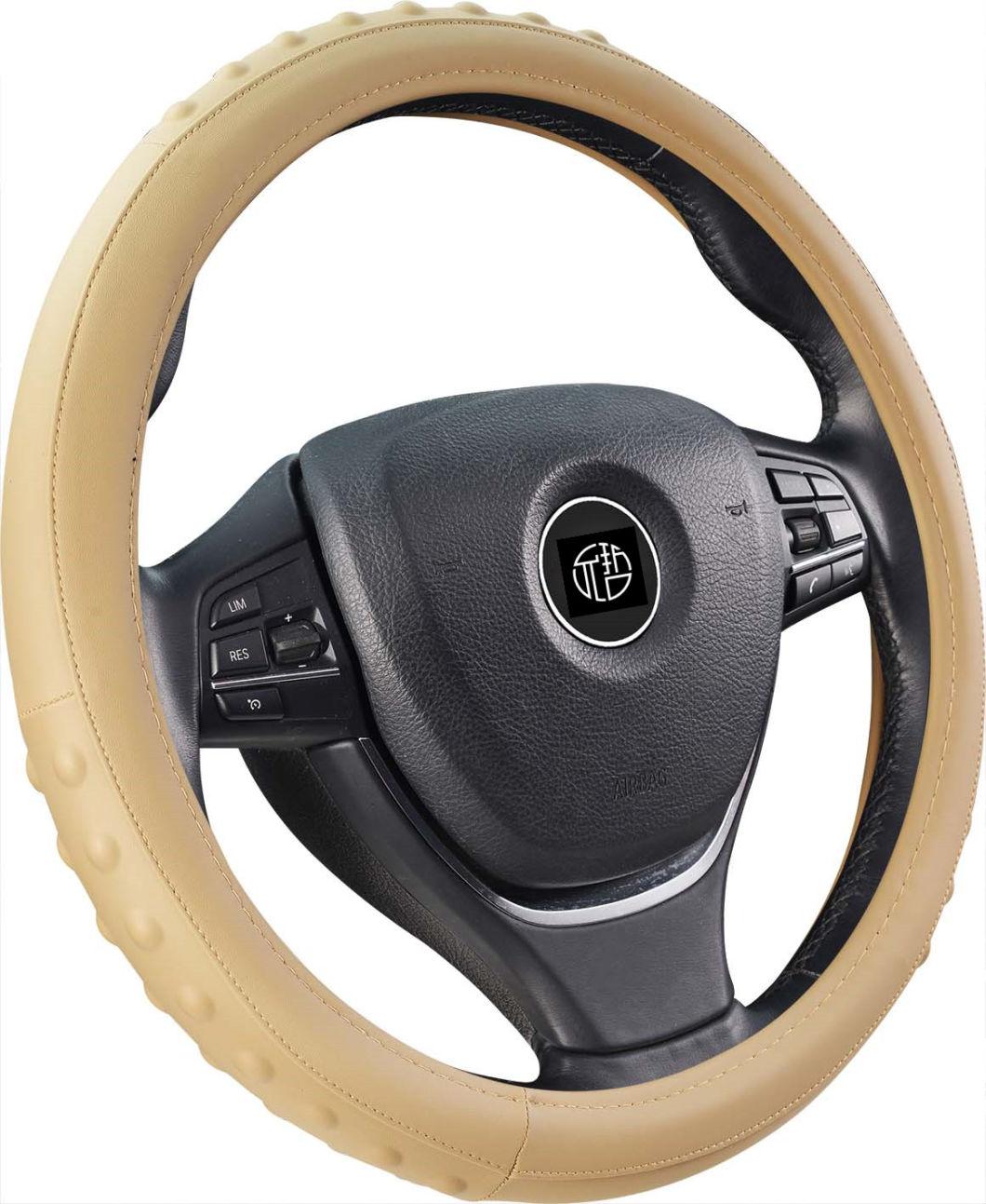 Luxury Anti Skid Soft Touch 3D Car Steering Wheel Covers