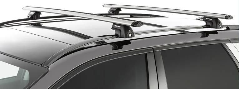 Universal Roof Rack Black Aluminum Pole Car Roof Rack