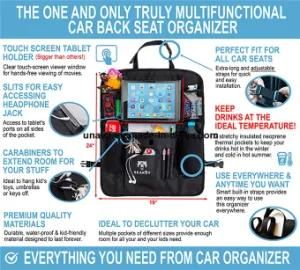 Sundries Carrier Holder Organizer for Car Auto with Tablet Holder