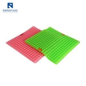 Hotel 39*39*3cm Silicone Double-Sided Stadium Seat Mat