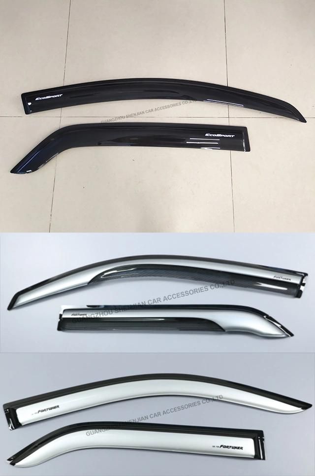 Compression Side Window Deflectors Door Visor Protection for Ecosport 2018