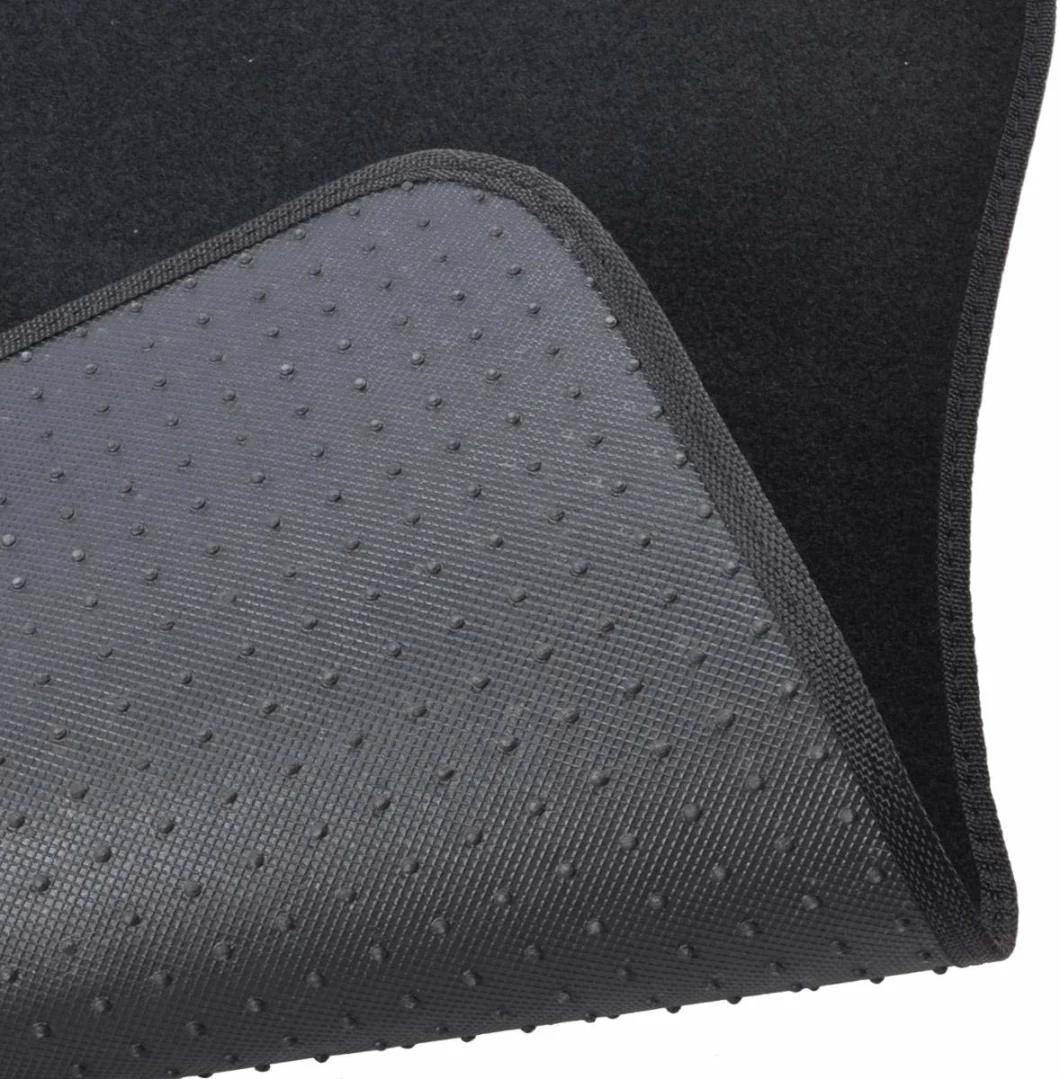 New Black Universal Carpet Floor Mat 4PC Heavy Duty Set