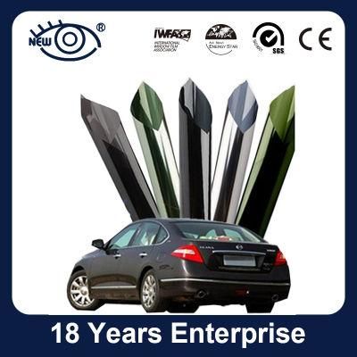 Heat Reduction Anti Glare Metallic Car Solar Window Film