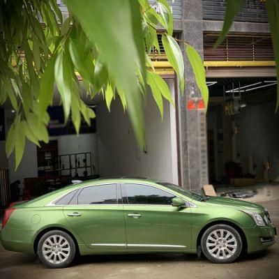 Wrapmaster Self-Adhesive Mamba Green Super Glossy Metal Vinyl Wrap Sheets