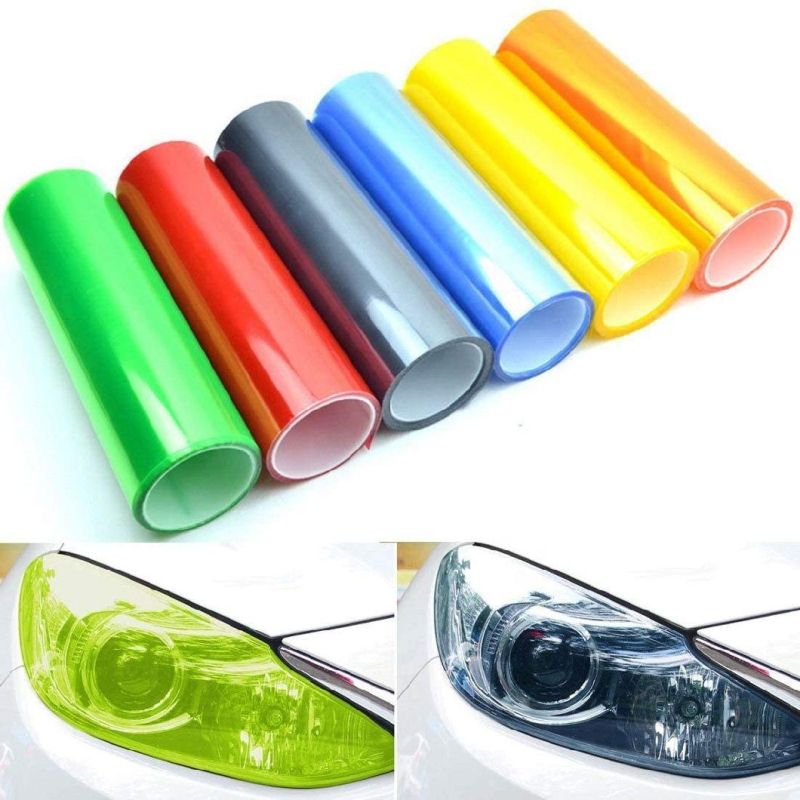 Car Decoration Headlight and Taillights Film Light Tint Film Car Wrap Vinyl Lamp Film