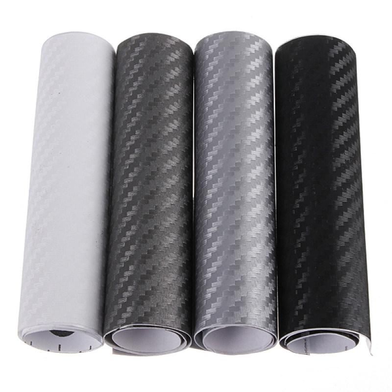 Black 3D Carbon Fiber Vinyl Wrap Film