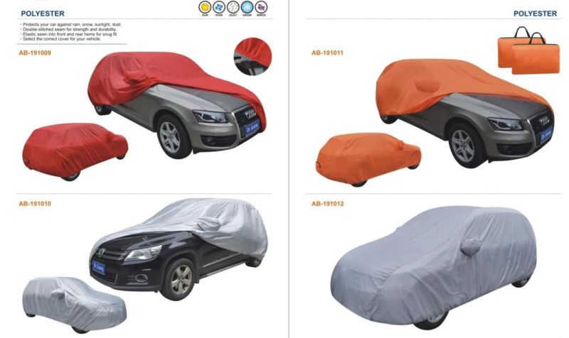 Full Car Cover UV Protection Wholesale Waterproof Polyester Car Cover