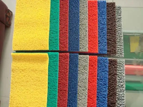 Rubber Mat, PVC Mat with Black, Red, Blue, Green, Grey, Brown, Beige