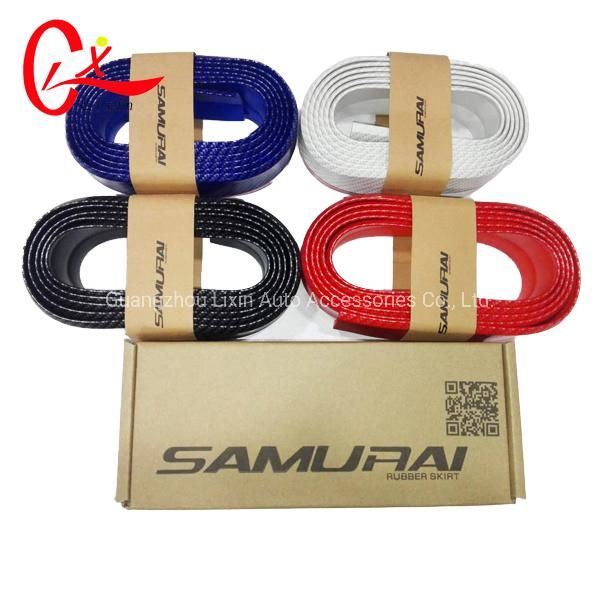 Universal Car 3m Self Adhesive Samurai Brand Rubber Bumper Chin Lip