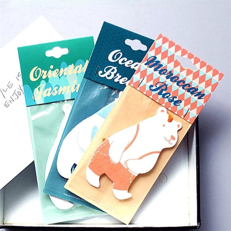 Custom Design Hanging Car Paper Air Fresheners for Car