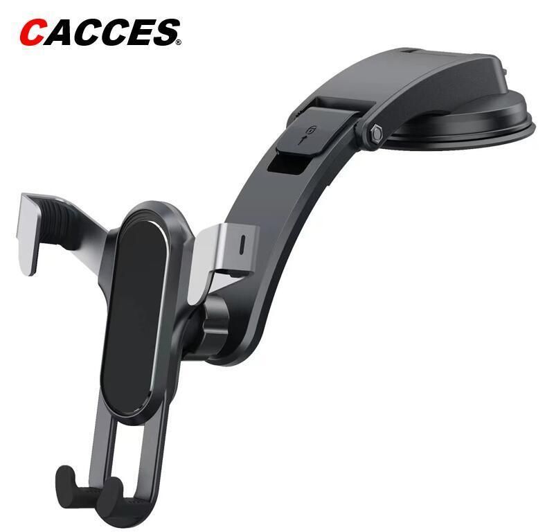 Air Vent Car Phone Mount, Gravity Auto-Clamping Car Mount, Auto-Lock, Auto-Release Cell Phone Car Holder Mobile Mount Cradle Adjustable Clip Aviation Aluminum