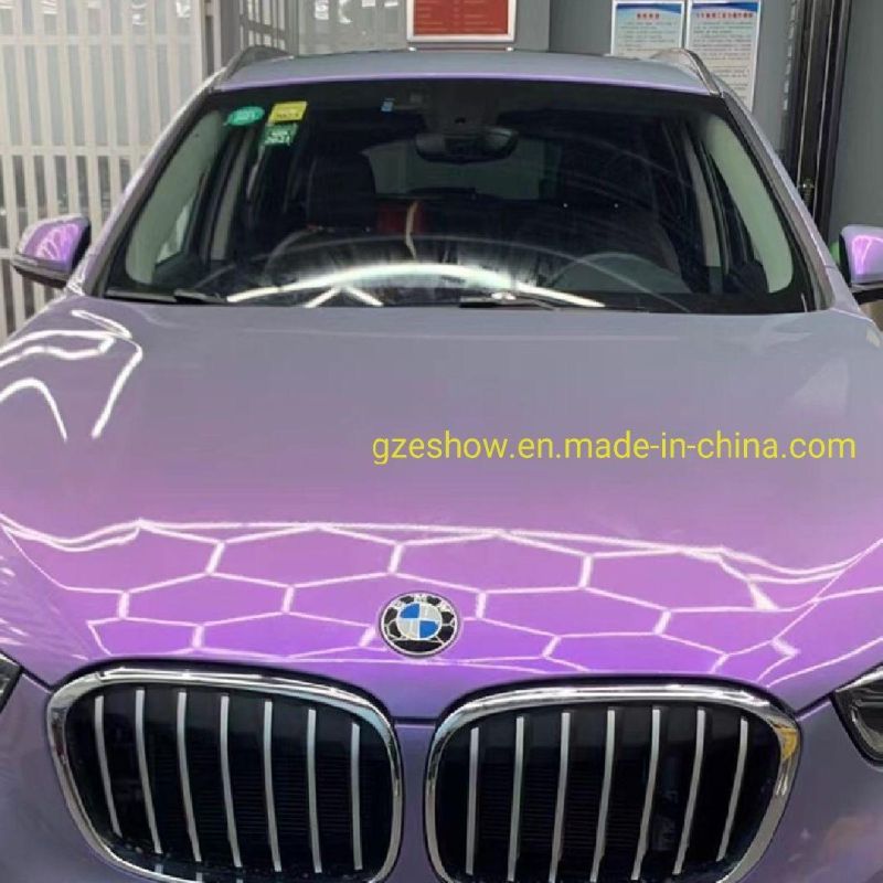 Chameleon Film Purple Car Vinyl Car