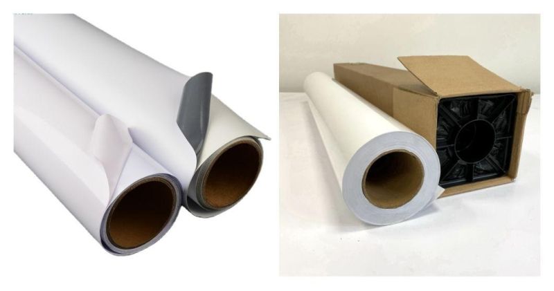 Clear or White 100 Micorn Self Adhesive Vinyl for Printing