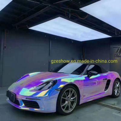 E-Show Glossy Rainbow Vinyl Wrap Film Car Sticker