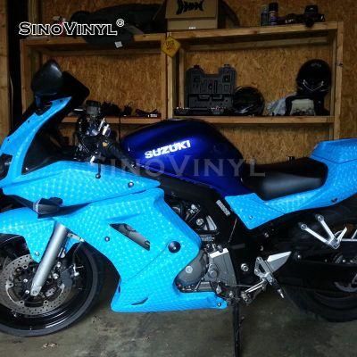 SINOVINYL Air Free Color 3D Vinyl Wrap Decorative Film Stickers For Motorcycle