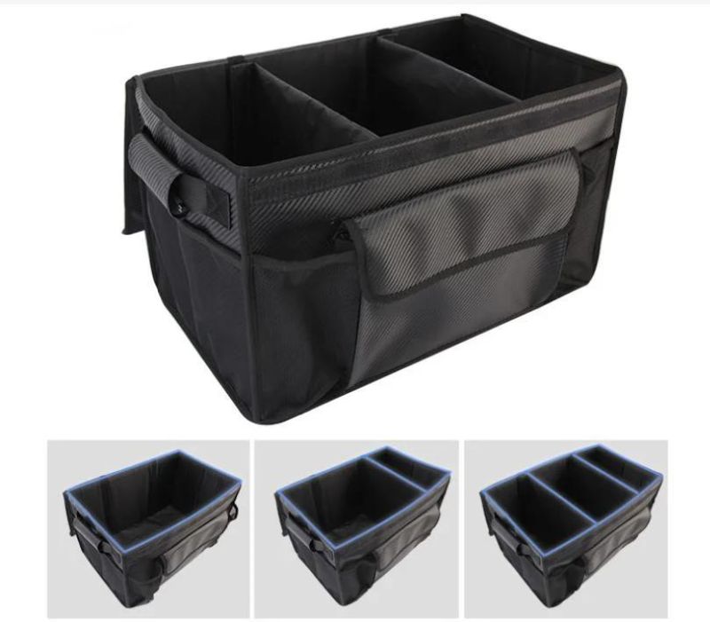 Oxford Luxury Foldable Car Trunk Storage Organizer with Strong Handles