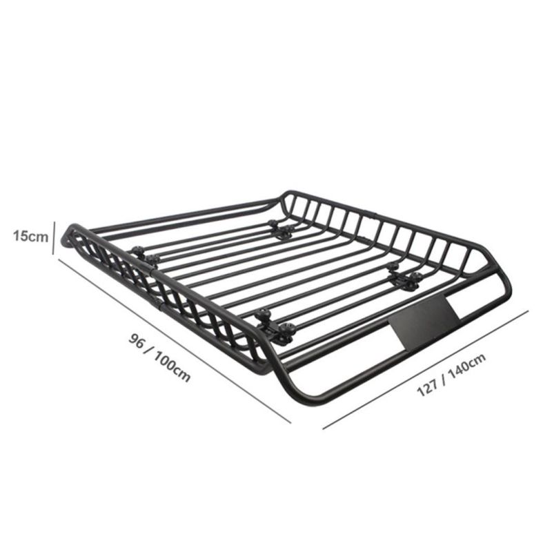 2022 OEM Universal Steel Roof Rack Car Top Cargo Carrier Rooftop Cargo Carrier Basket