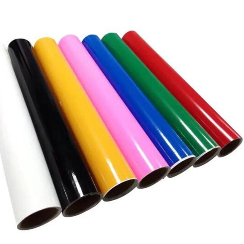 Glossy Colors Clear Permanent 80 Micron 100 Gram Release Paper Self Adhesive Vinyl