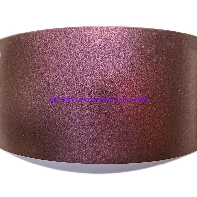 Matte Diamonds Night Brown Red Chameleon Vinyl Film