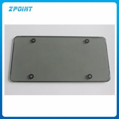 Auto Accessories Unbreakable Flat License Plate Cover Frame 2PCS