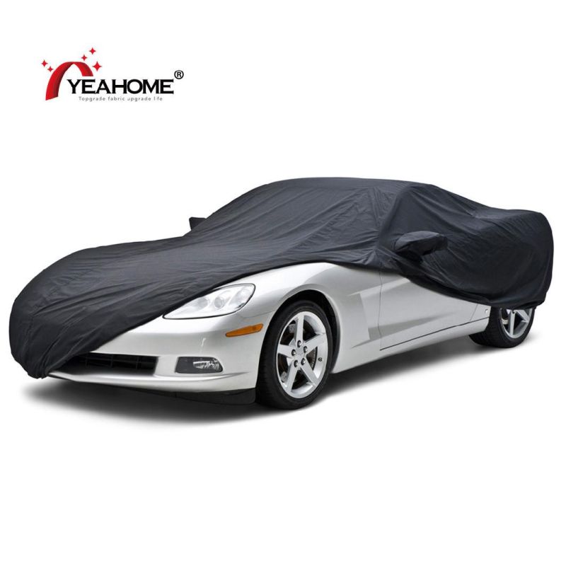 Top Quality Covers PU Coating Elastic Material Waterproof Dust-Proof Auto Car Cover