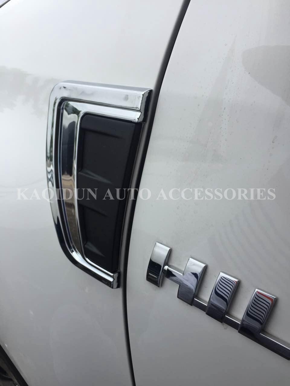 Chrome ABS Side Light Cover for Hilux Revo 2016