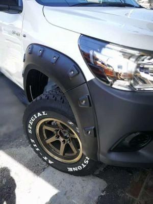 vacuum Wheel Fender Flare for Hilux Revo 2016