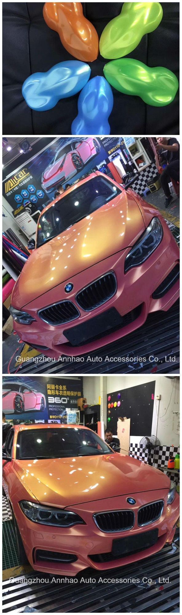 Ondis High Quality 3m Car Wrap Vinyl Foil Wholesale Glossy Magic Pearl Vinyl