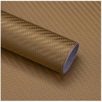 Factory Price 3D Carbon Fiber Wrap Car Vinyl PVC Self Adhesive Vinyl