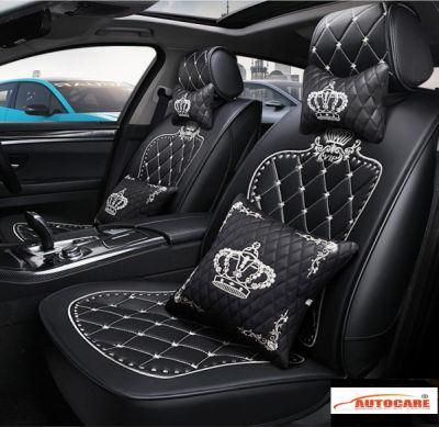 Hot Fashion Crown and Diamond Car Seat Cover