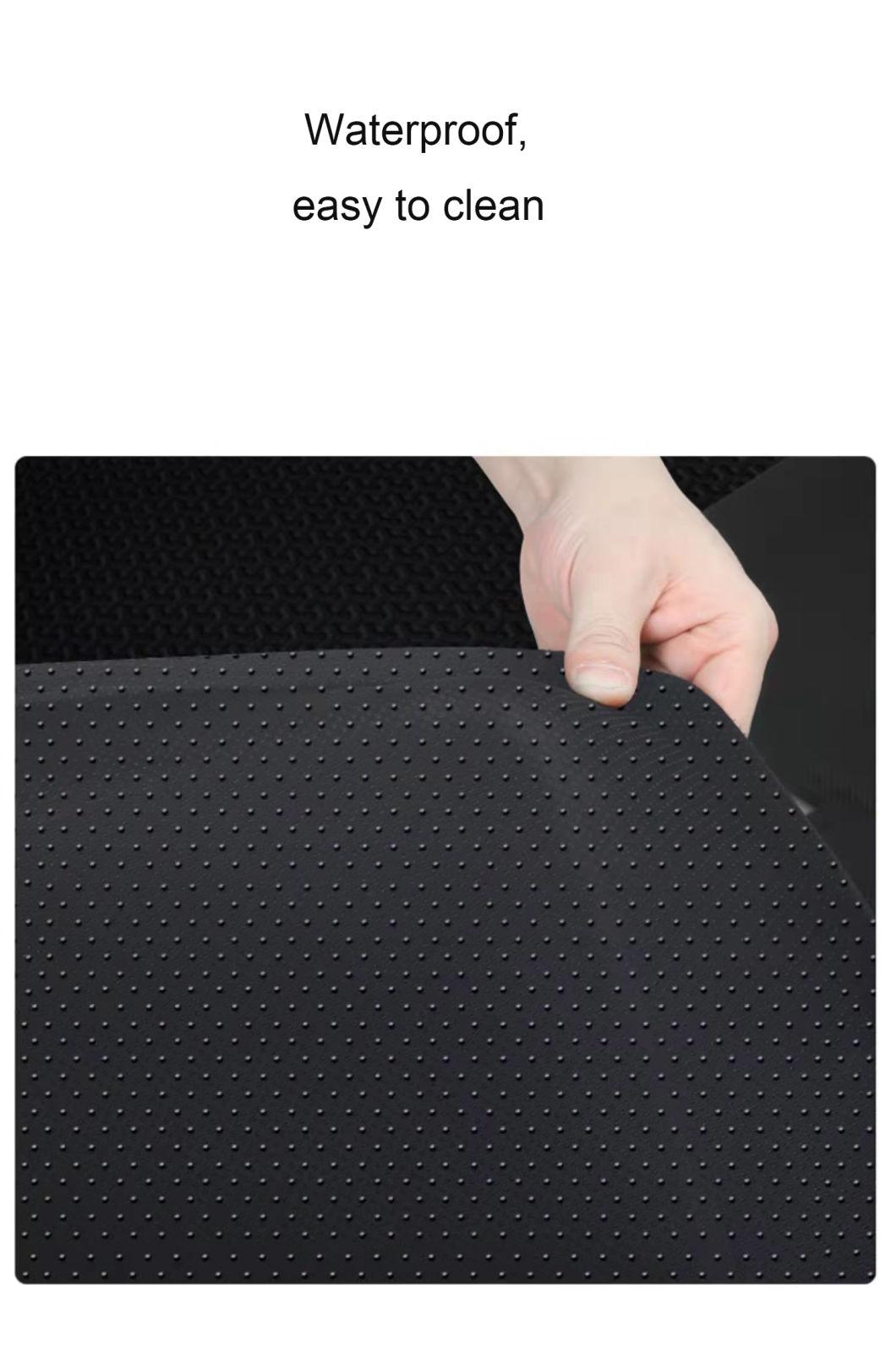 China Factory TPE Leather Tesla Model 3 Car Floor Mat